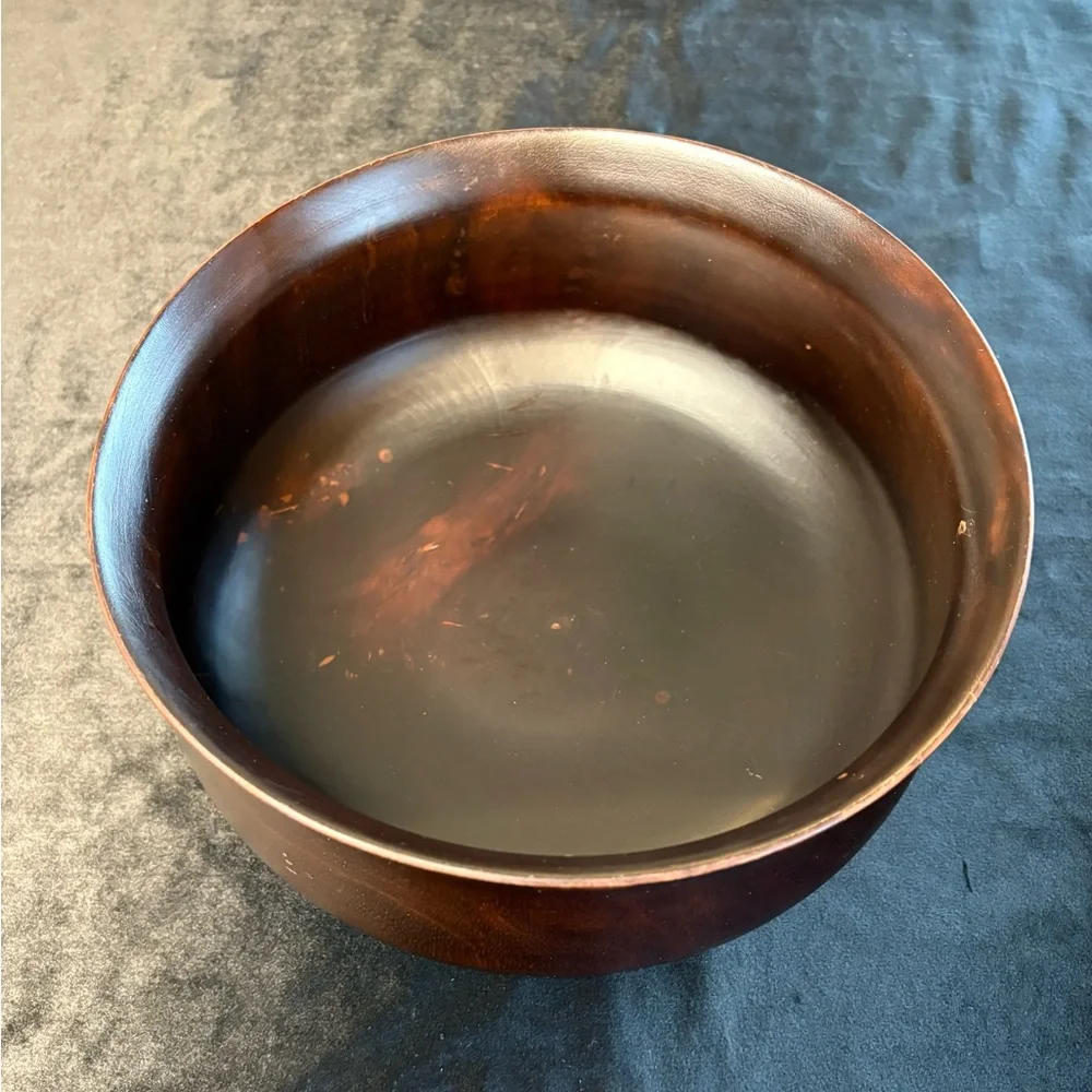 Olive & Thyme Mango Wood Bowl - Picture 2 of 6